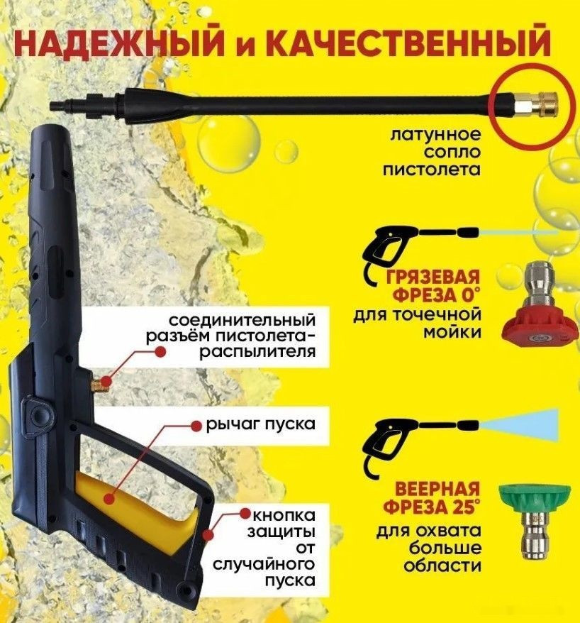 Мойка высокого давления Huter W195-PW Smart Professional Мойка высокого давления Huter W195-PW Smart Professional