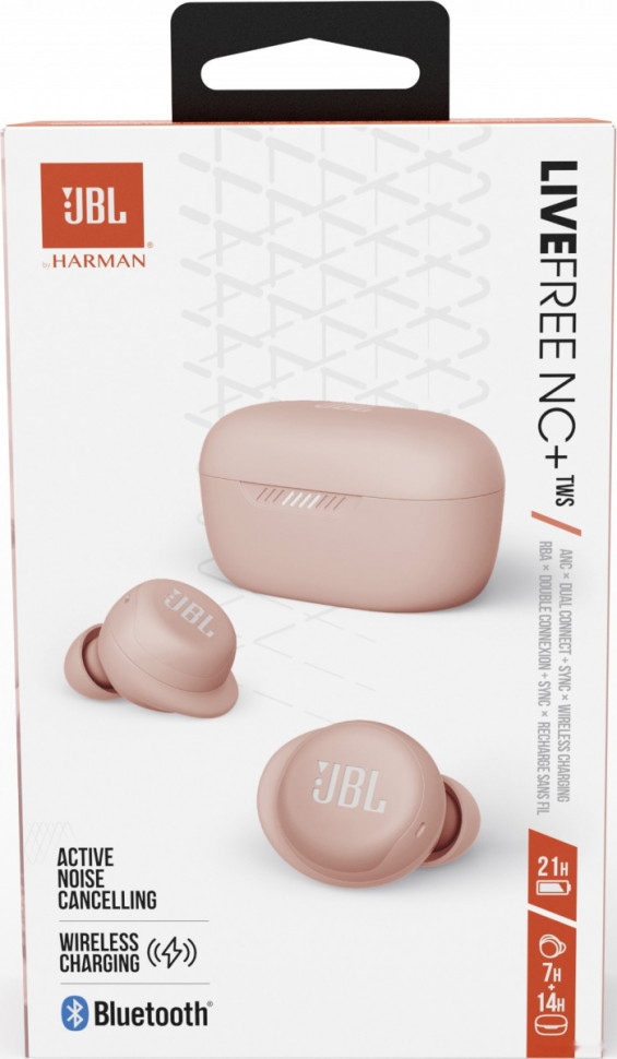 Наушники JBL Live Free NC+ (розовое золото) Наушники JBL Live Free NC+ (розовое золото)