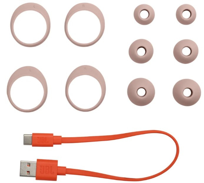 Наушники JBL Live Free NC+ (розовое золото) Наушники JBL Live Free NC+ (розовое золото)