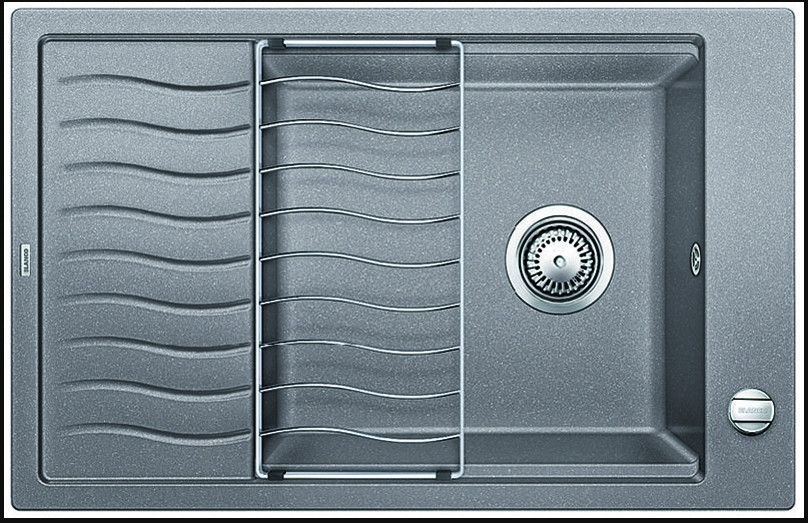 Кухонная мойка Blanco Elon XL 6 S SILGRANIT PuraDur алюметаллик