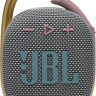 Портативная акустика JBL Clip 4 (серый/золотистый)