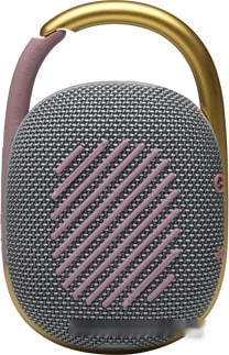 Портативная акустика JBL Clip 4 (серый/золотистый)