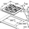 Варочная панель Bosch PPH6A6I40O