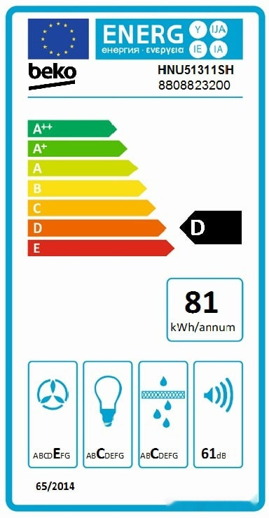 Вытяжка Beko HNU 51311 SH
