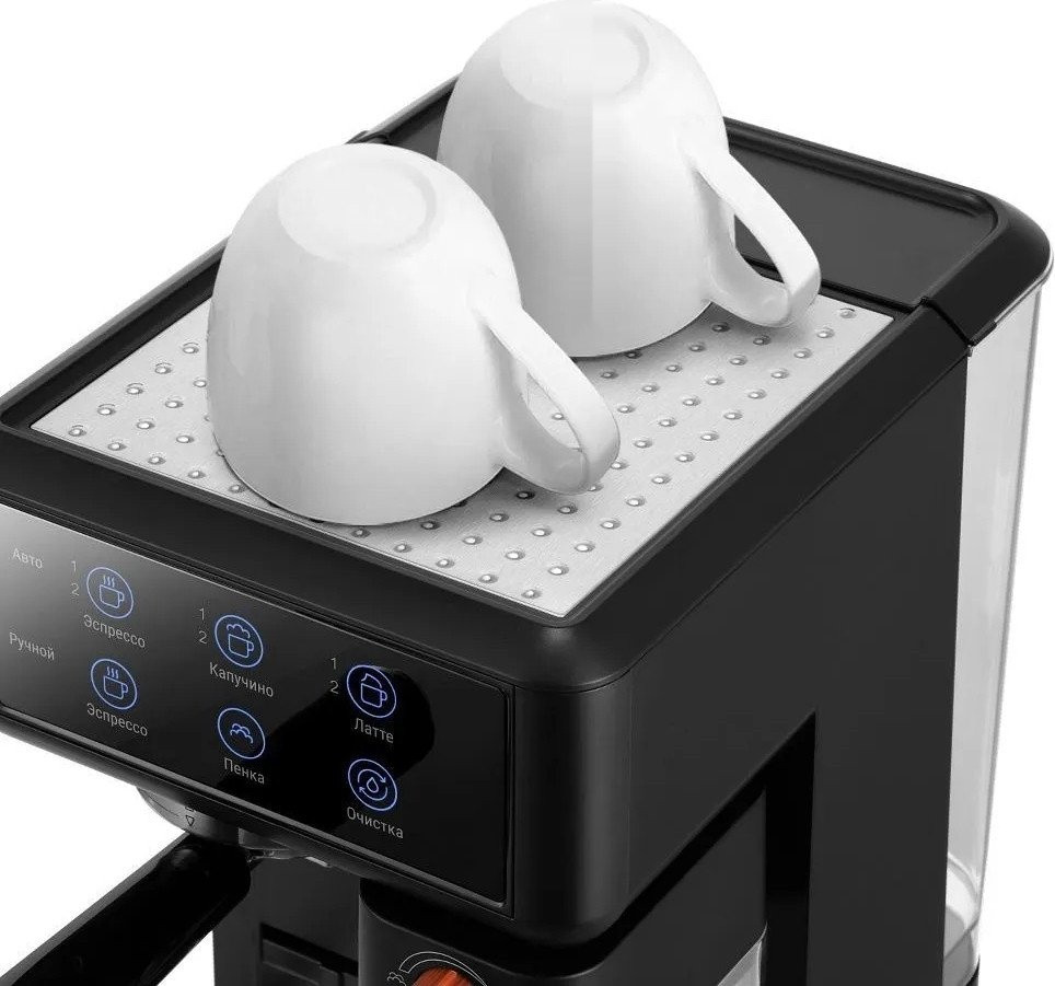 Рожковая кофеварка Kitfort KT-7554 Рожковая кофеварка Kitfort KT-7554