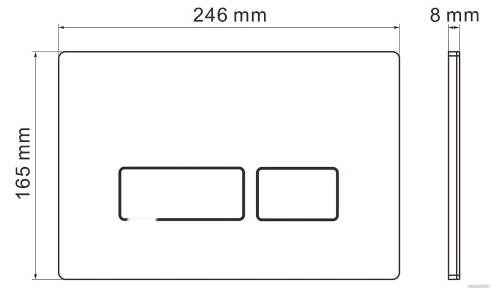Система инсталляции Roxen StounFix Slim 856831