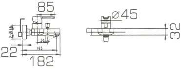 Смеситель Bravat Stream F63783C-01A