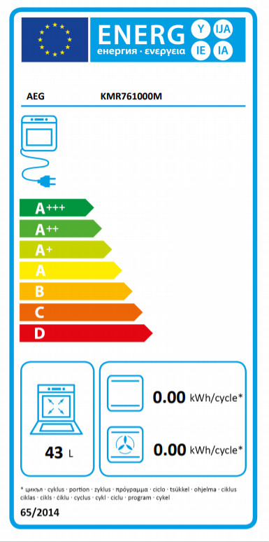 Духовой шкаф AEG KMR761000W Духовой шкаф AEG KMR761000W