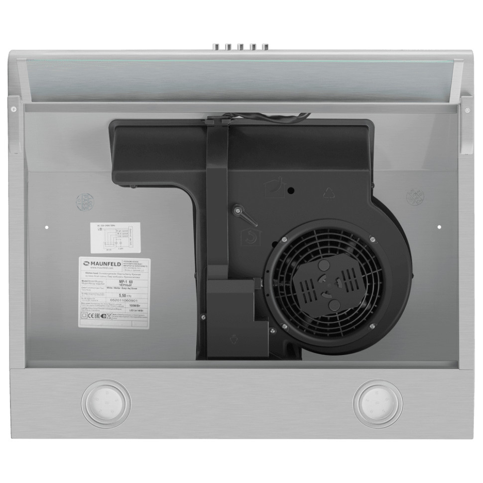 Вытяжка Maunfeld MP-1 60 (нержавеющая сталь) Вытяжка Maunfeld MP-1 60 (нержавеющая сталь)