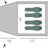 Палатка BTrace Dome 4 Палатка BTrace Dome 4
