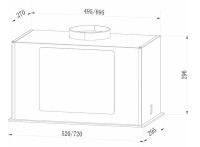 Вытяжка LEX GS Bloc G 600 (черный)