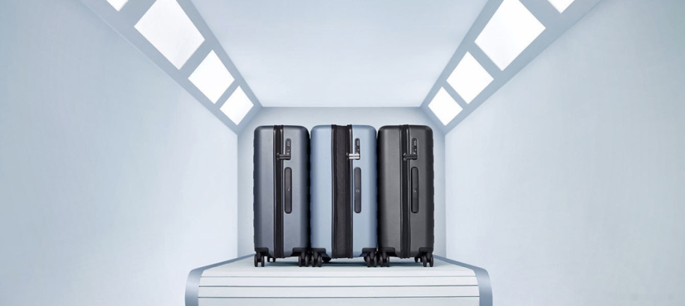 Чемодан-спиннер Ninetygo Rhine PRO Luggage 20" (синий) Чемодан-спиннер Ninetygo Rhine PRO Luggage 20" (синий)