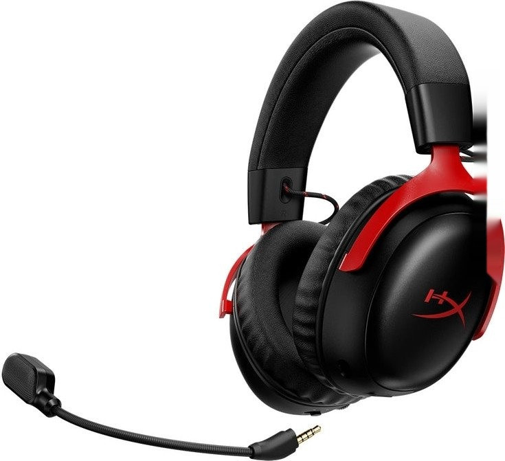 Наушники HyperX Cloud III S Wireless (черный/красный) Наушники HyperX Cloud III S Wireless (черный/красный)