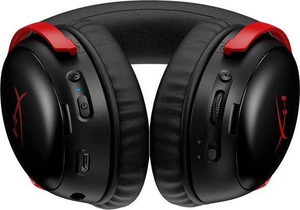 Наушники HyperX Cloud III S Wireless (черный/красный) Наушники HyperX Cloud III S Wireless (черный/красный)