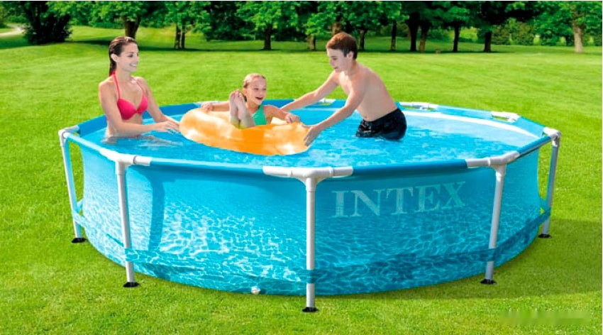 Бассейн INTEX Metal Frame Beachside 28208 (305х76)