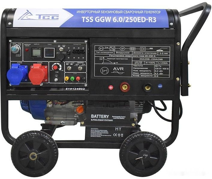 Генератор ТСС GGW 6.0/250ED-R3