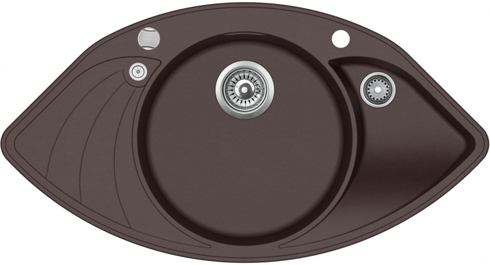 Кухонная мойка AquaSanita Papillon SCP151AW 120 cerrus