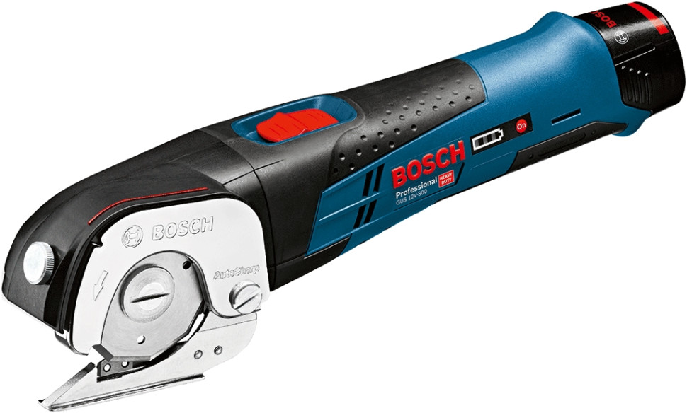 Листовые электрические ножницы Bosch GUS 12V-300 Professional (без аккумулятора)