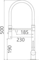 Смеситель Gross Aqua Neosteel 3188611SSB