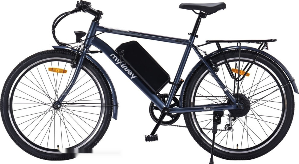 Электровелосипед MyWay Let 1.0 250 26 Pro (синий) Электровелосипед MyWay Let 1.0 250 26 Pro (синий)