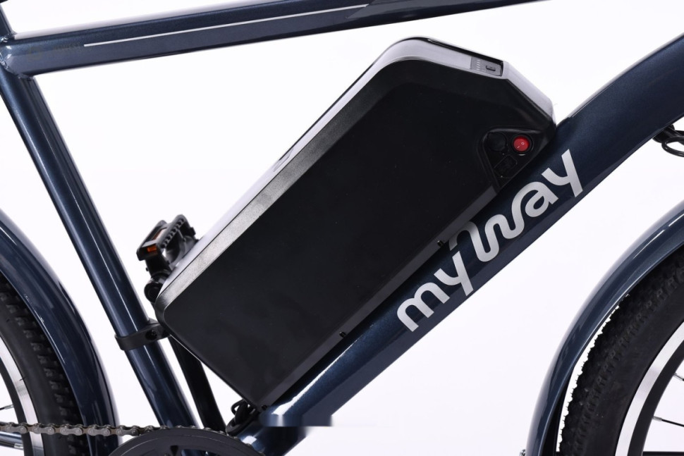 Электровелосипед MyWay Let 1.0 250 26 Pro (синий) Электровелосипед MyWay Let 1.0 250 26 Pro (синий)