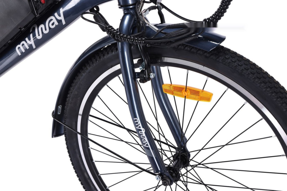 Электровелосипед MyWay Let 1.0 250 26 Pro (синий) Электровелосипед MyWay Let 1.0 250 26 Pro (синий)