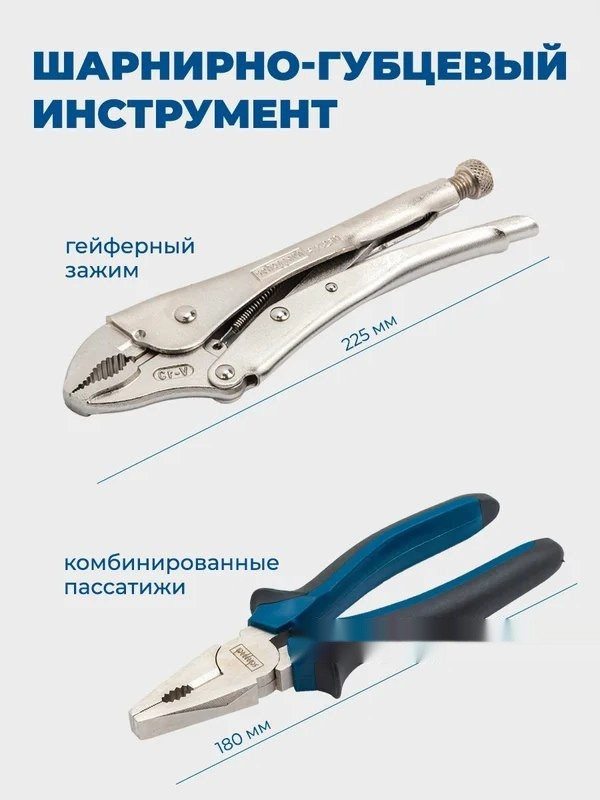 Универсальный набор инструментов Scheppach Sch-42022-5 (60807) Универсальный набор инструментов Scheppach Sch-42022-5 (60807)