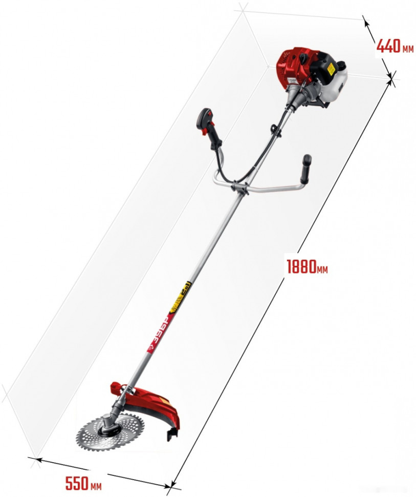 Триммер ЗУБР КРБ-2500