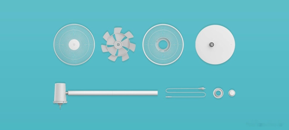 Вентилятор Xiaomi Mi Smart Standing Fan 2 BPLDS02DM (международная версия)