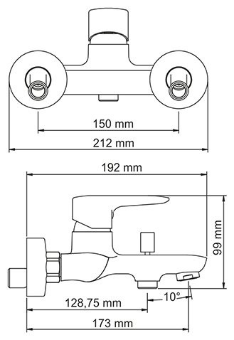 Смеситель Wasserkraft Vils 5601