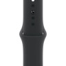 Умные часы Apple Watch Series 11 42 мм (алюминиевый корпус, космический серый/черный, спортивный силиконовый ремешок S/M)