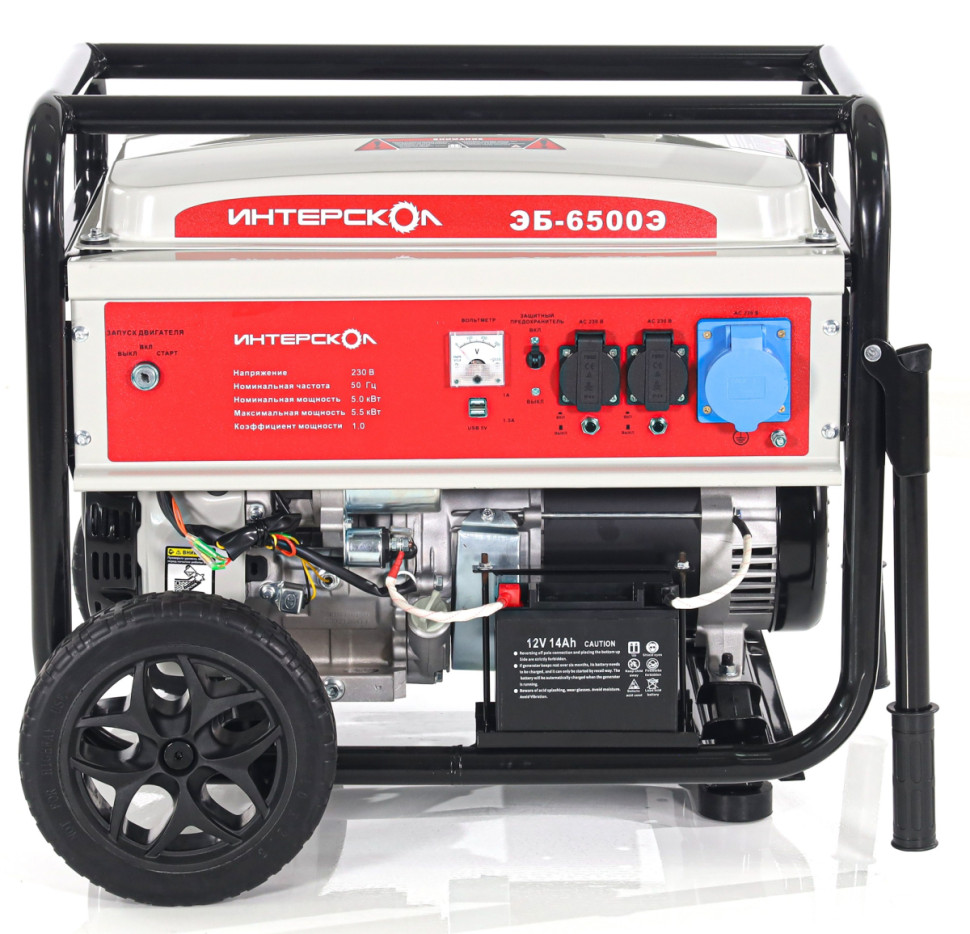 Генератор Интерскол ЭБ-6500Э Генератор Интерскол ЭБ-6500Э