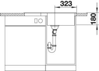 Кухонная мойка Blanco Tamos 45S шампань