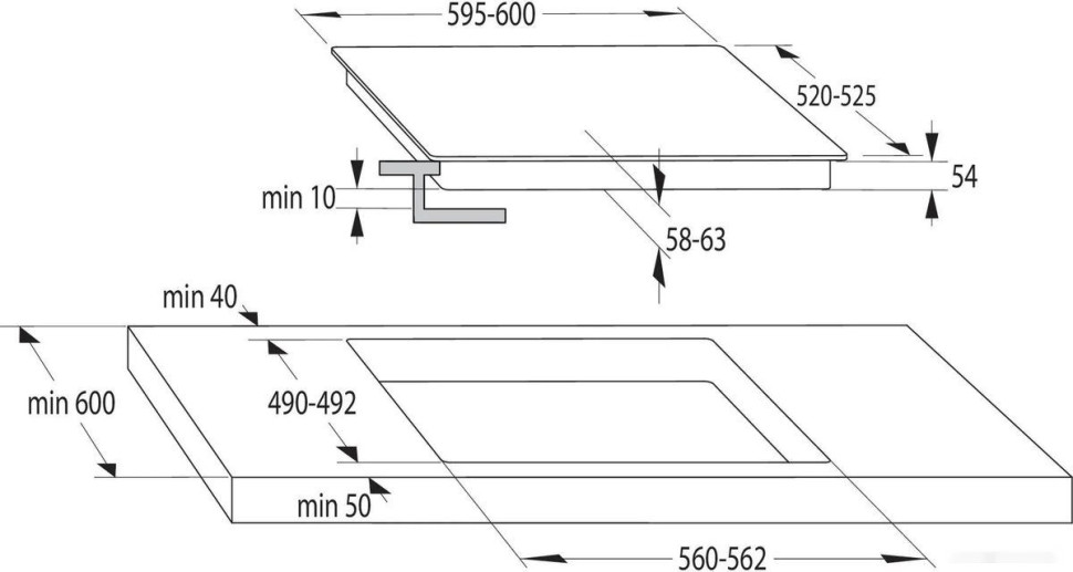Варочная панель Gorenje GI6421BX Варочная панель Gorenje GI6421BX
