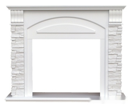 Камин Smolcom Alioth New MB/JUP/SYM26 (бьянко белый)