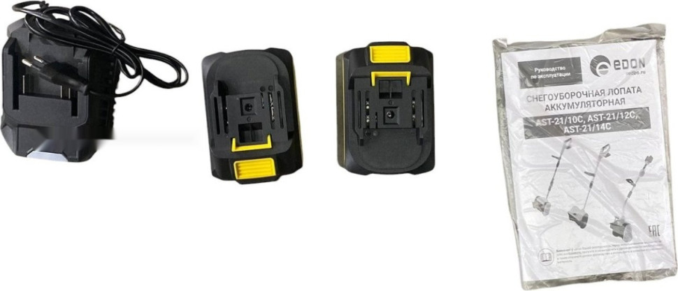 Снегоуборщик Edon AST-21/10C 35271 (с 2-мя АКБ) Снегоуборщик Edon AST-21/10C 35271 (с 2-мя АКБ)