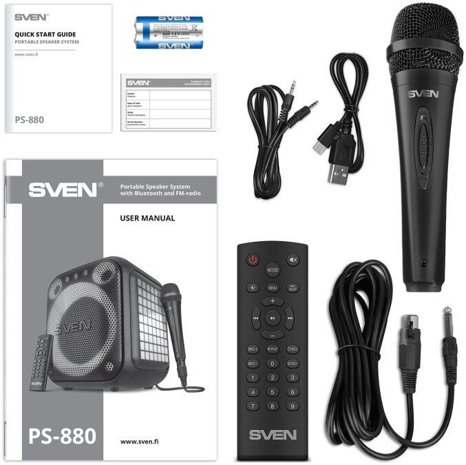 Портативная акустика Sven PS-880