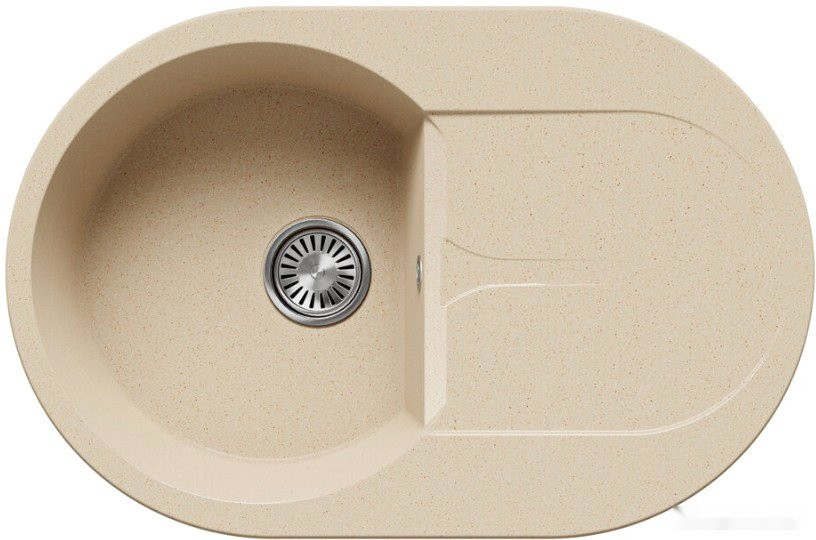 Кухонная мойка Polygran Atol-760 (опал)