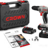 Дрель-шуруповерт Crown CT21055L-1.5 BMC (с 2-мя АКБ, кейс)