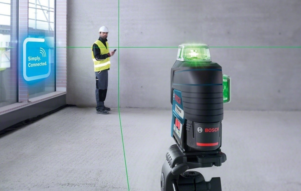 Лазерный нивелир Bosch GLL 3-80 CG Professional (с держателем BM 1) Лазерный нивелир Bosch GLL 3-80 CG Professional (с держателем BM 1)