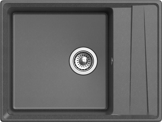 Кухонная мойка GranFest GF-LV-660L (графит) Кухонная мойка GranFest GF-LV-660L (графит)