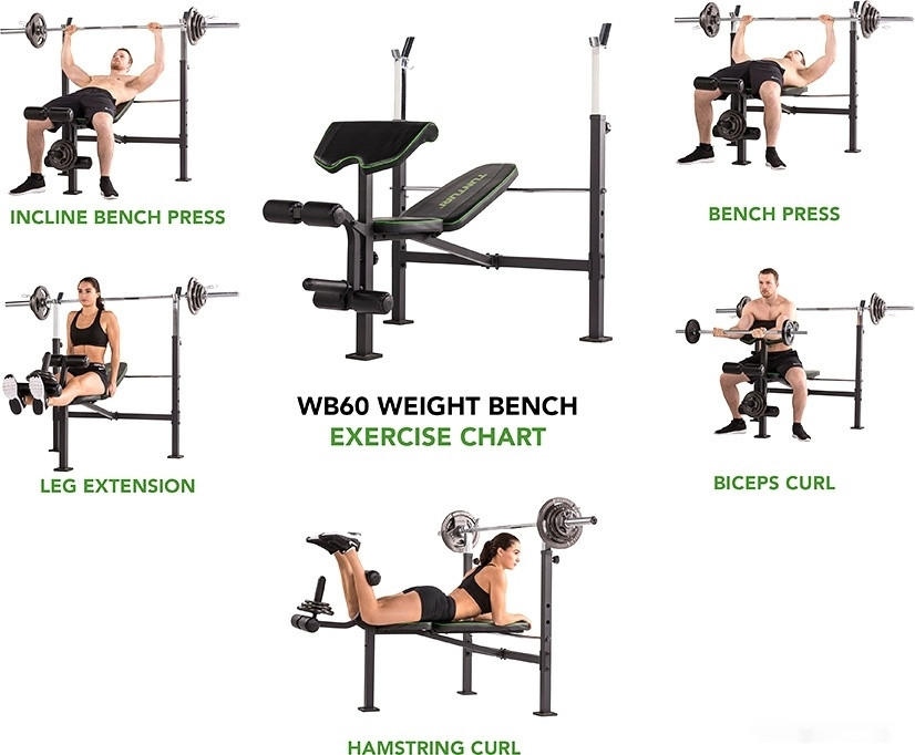 Силовая стойка Tunturi Weight bench WB60