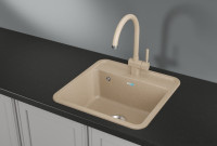 Кухонная мойка Granula ST-5001 (бежевый)