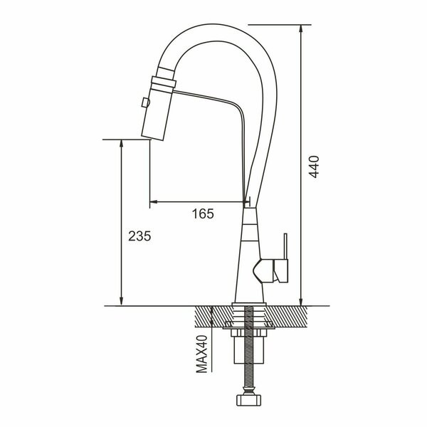 Смеситель Shevanik S943G-1 Смеситель Shevanik S943G-1