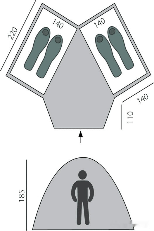 Палатка BTrace Double 4