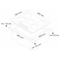Варочная панель Simfer H70W51O517