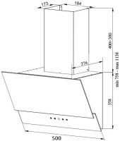 Вытяжка Grand Gloucester 50 (белый)