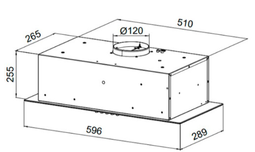 Вытяжка Weissgauff Zetta 60 PB IX