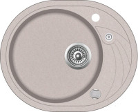 Кухонная мойка AquaSanita Clarus SR102AW beige 110