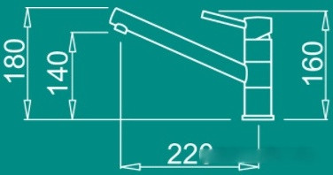 Смеситель Elleci Teseo G40 Full Black Смеситель Elleci Teseo G40 Full Black